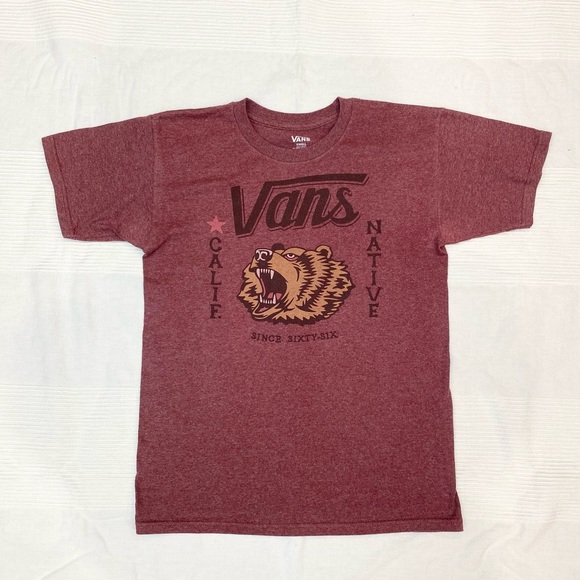 Vans Mens T-Shirt California Native Logo Crew Neck - Picture 7 of 8